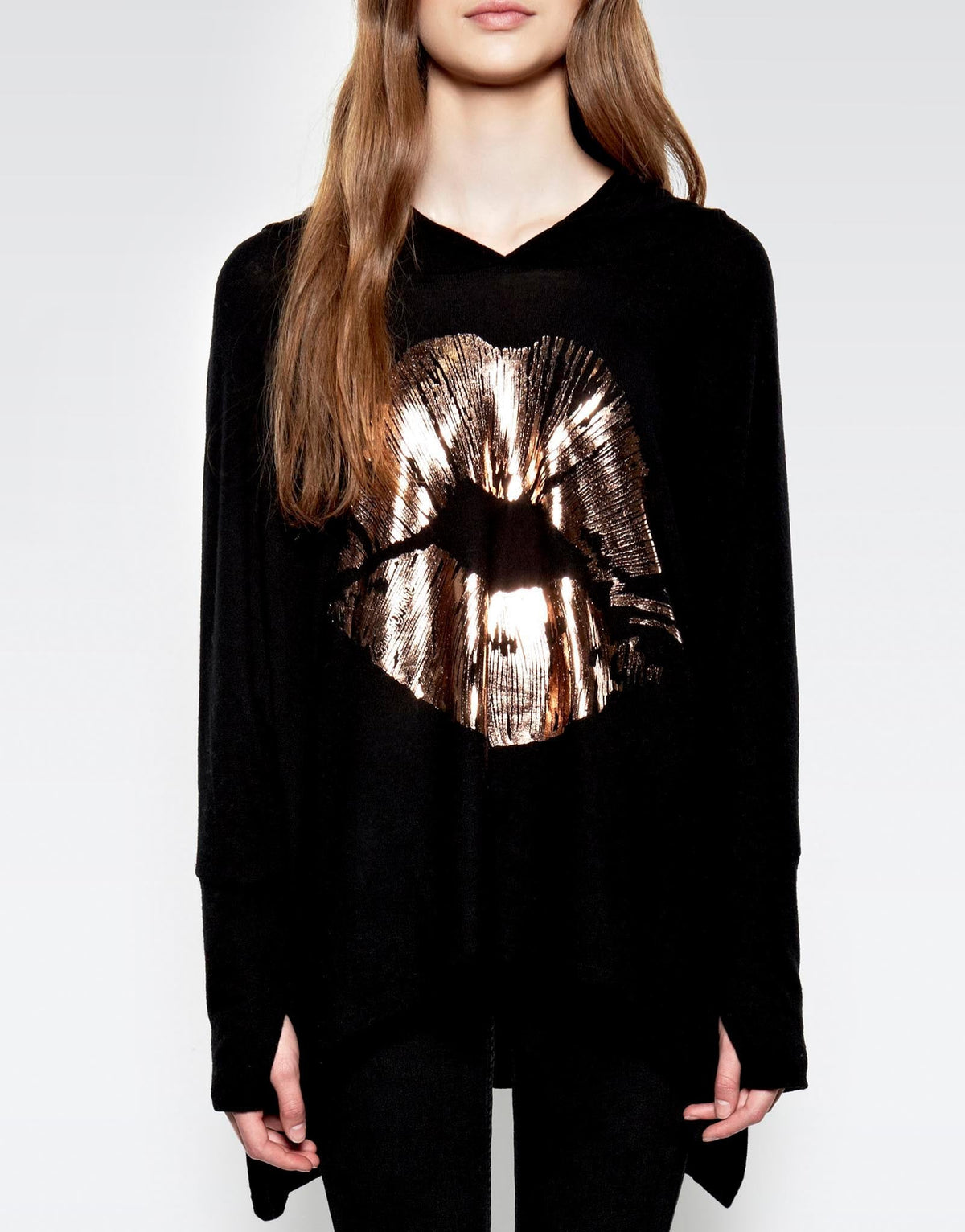 Wilma Rose Gold Foil Lip