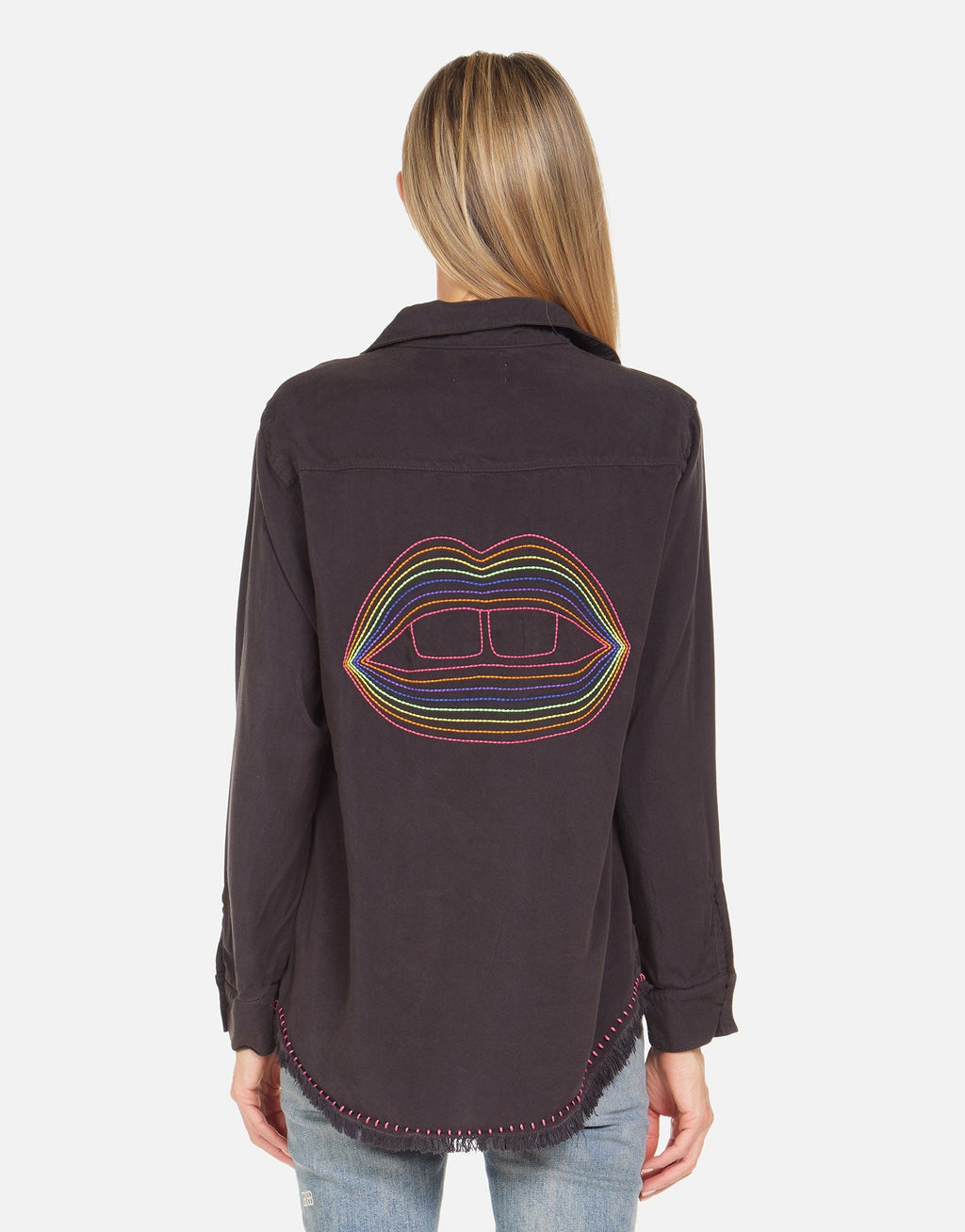 Sloane Rainbow Lip Outline
