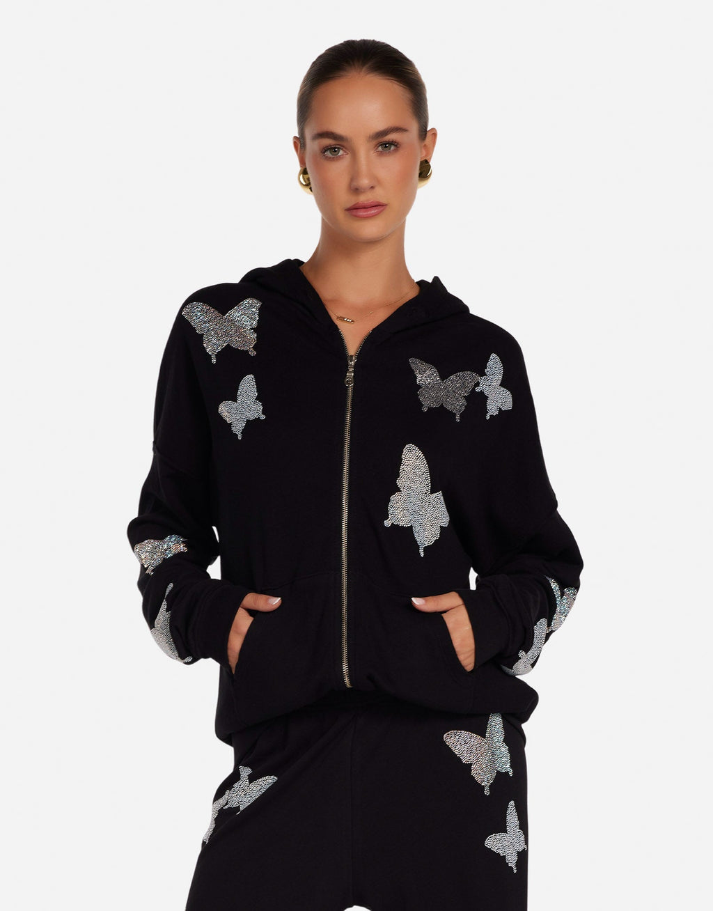 Koa Crystal Opal Butterflies