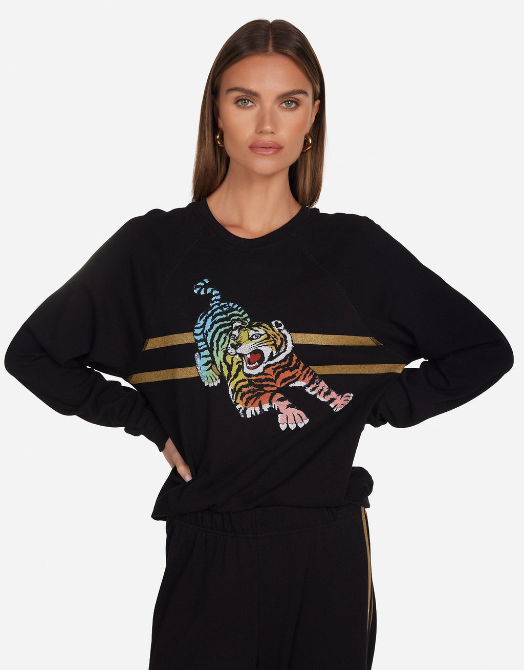 Anela Rainbow Tiger Stripes