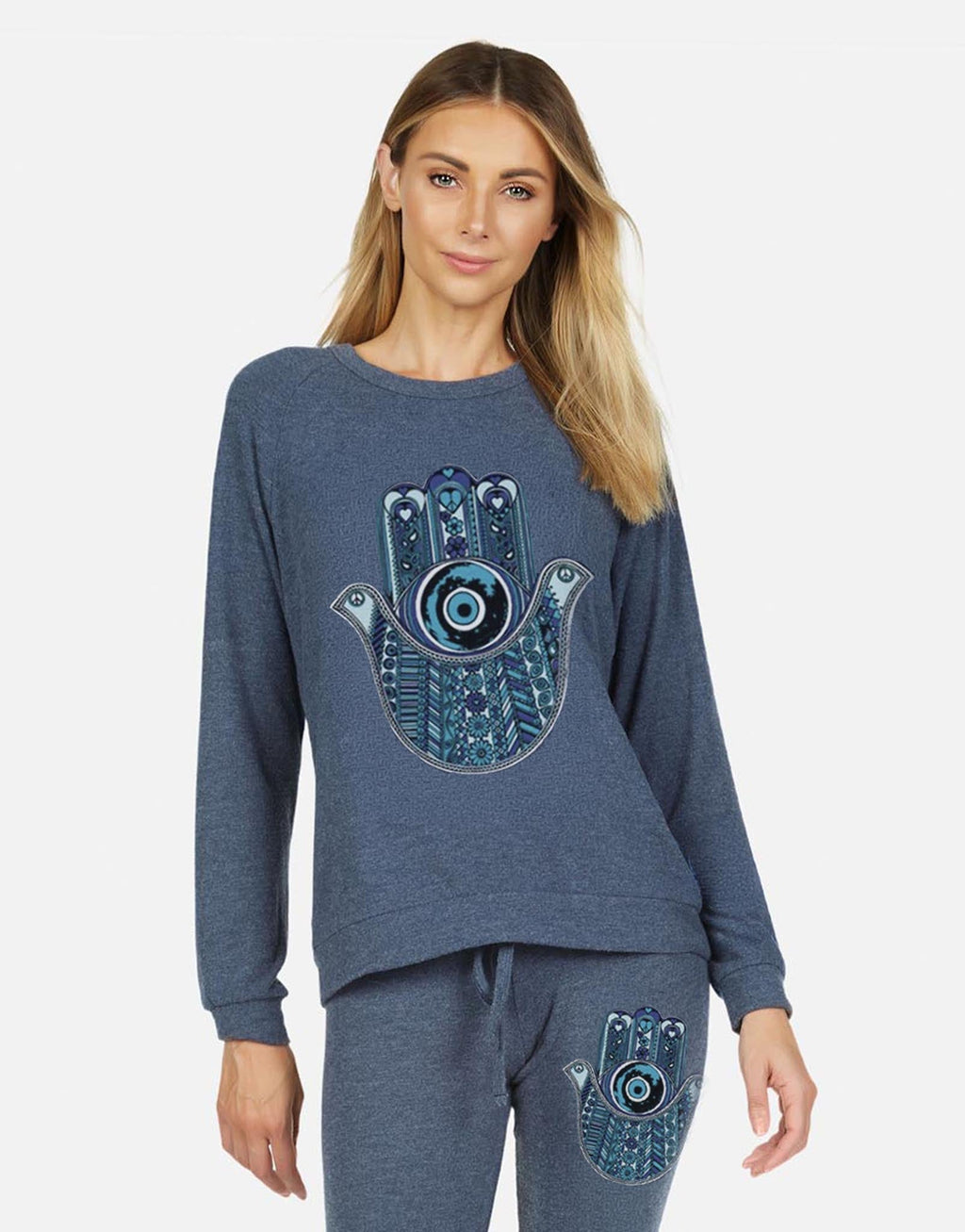 Everly Blue Hamsa