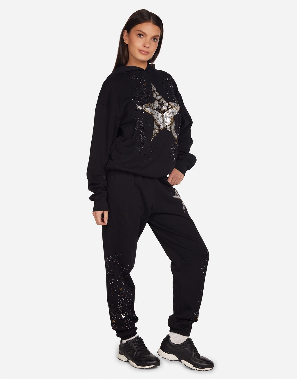 Harmony Crystal Metallic Butterfly Star