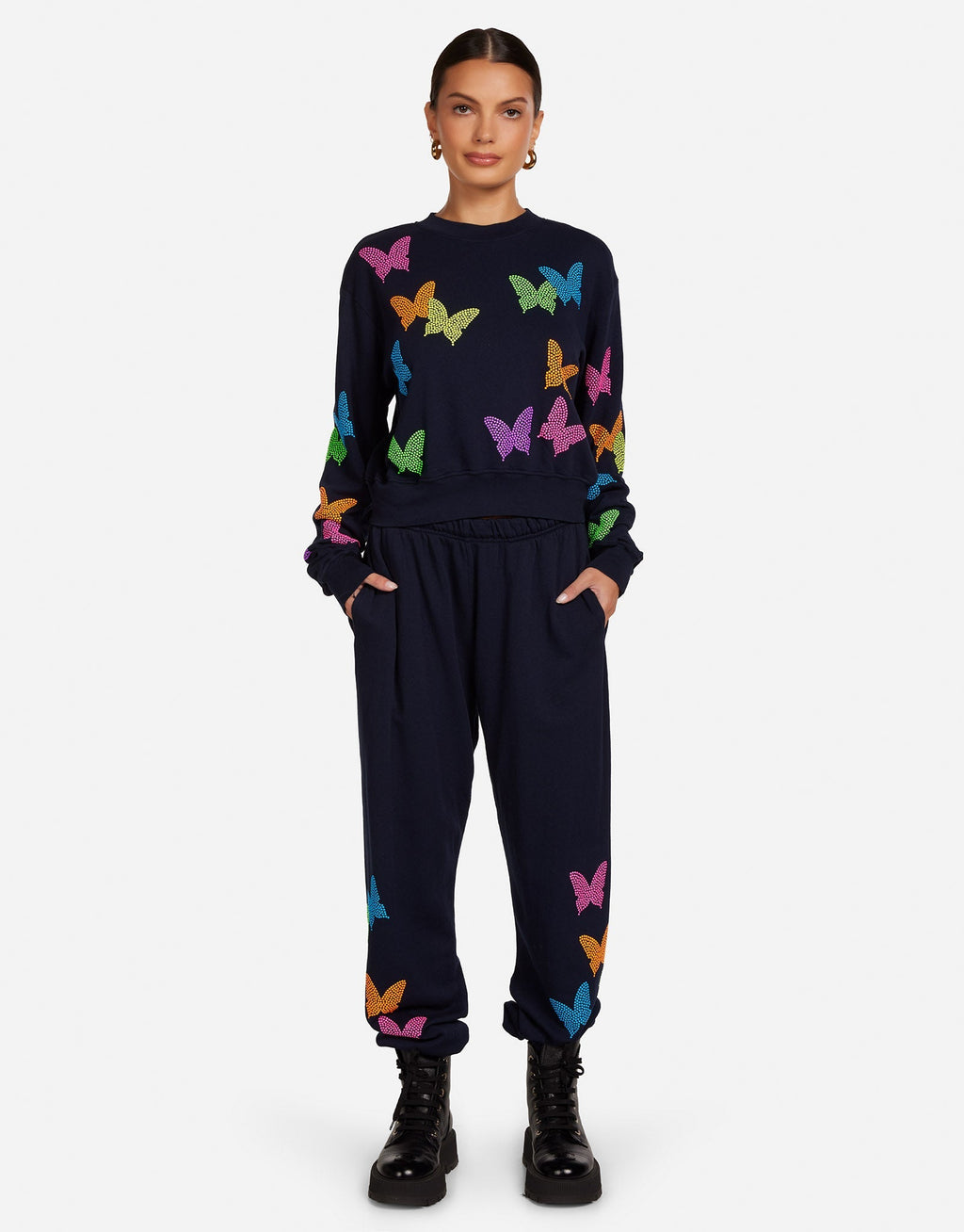 Spalding Neon Stud Butterflies