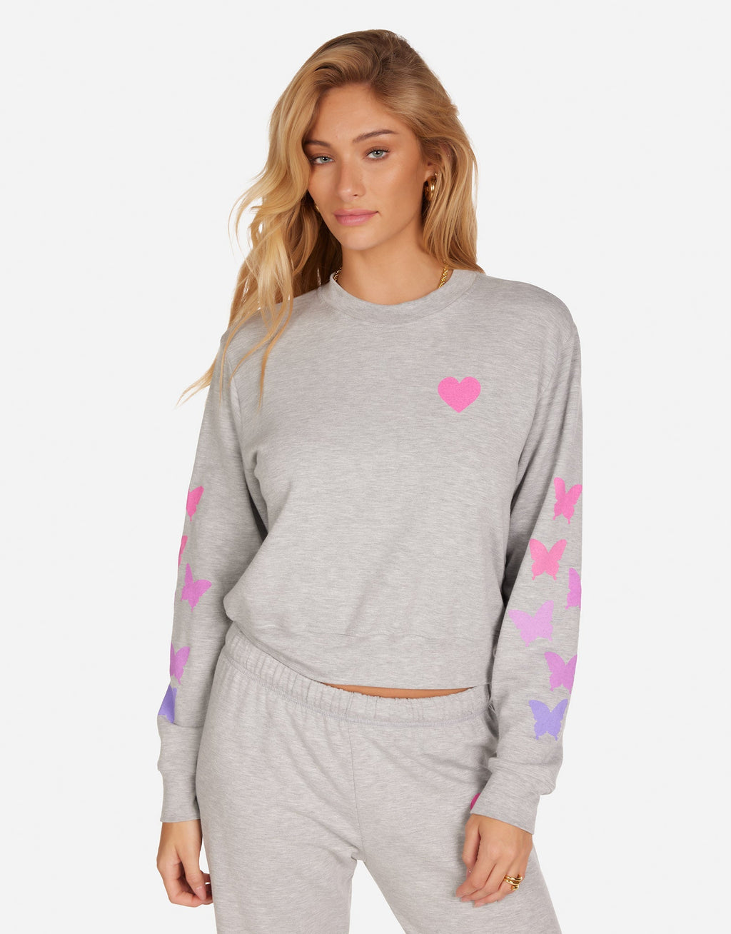 Spalding Ombré Butterfly Heart
