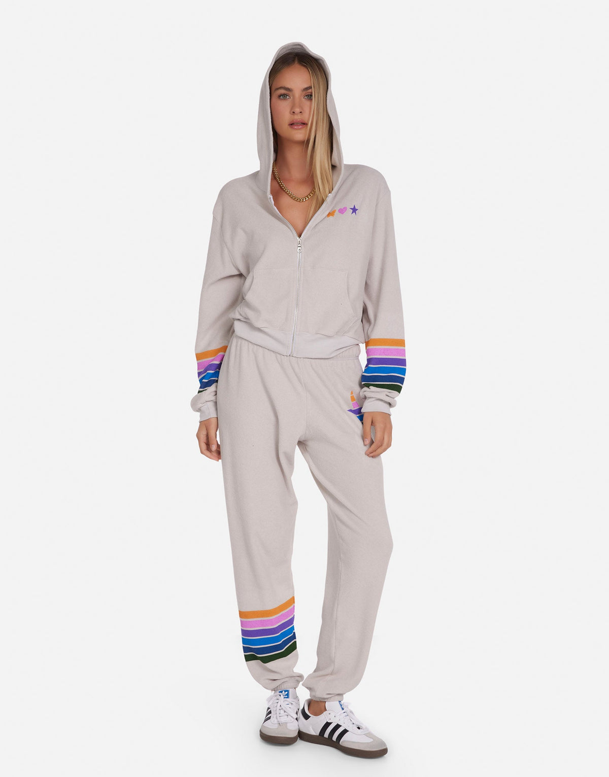 Tanzy Color Stripe Star