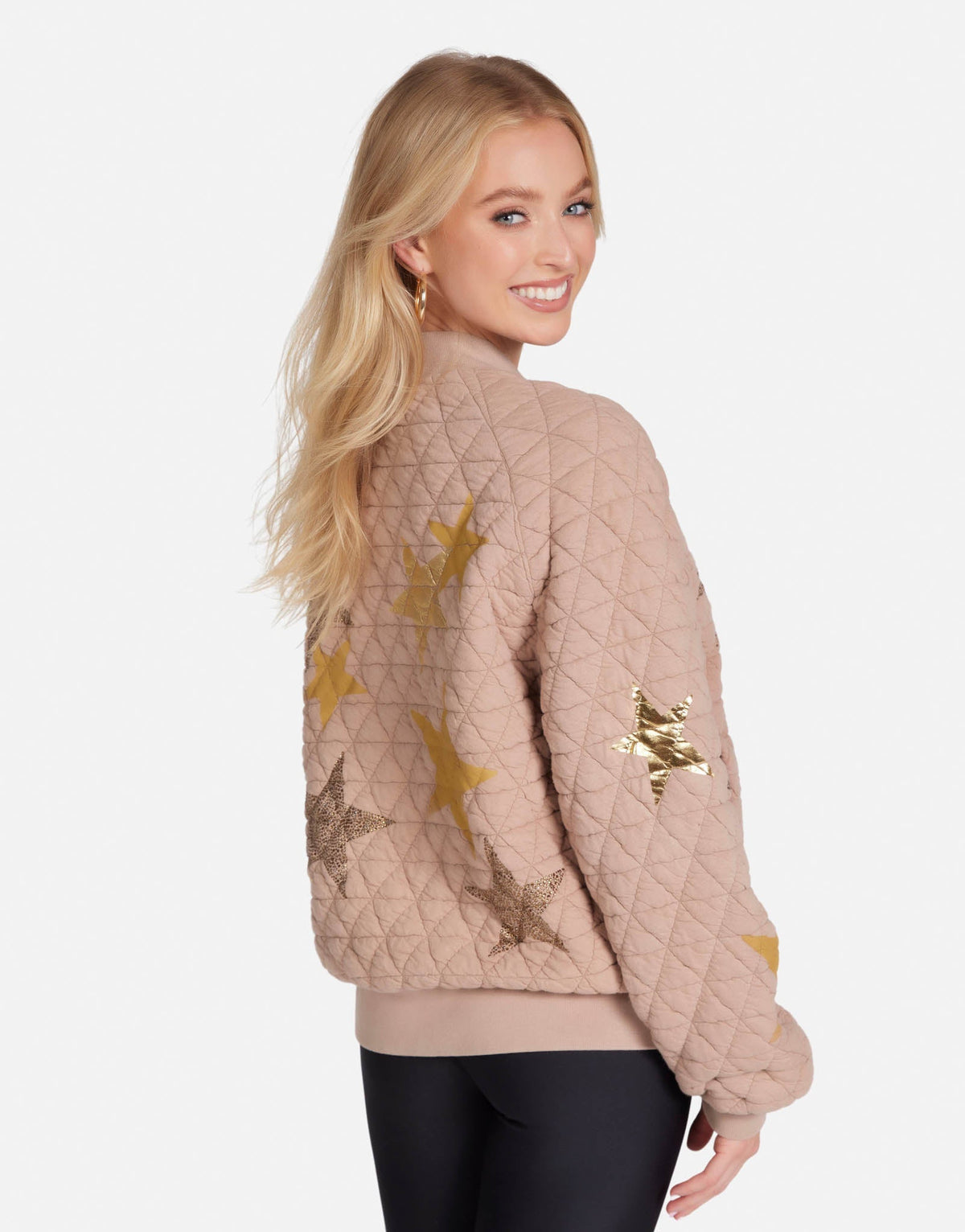 Arlette Gold Crystal Multi Stars