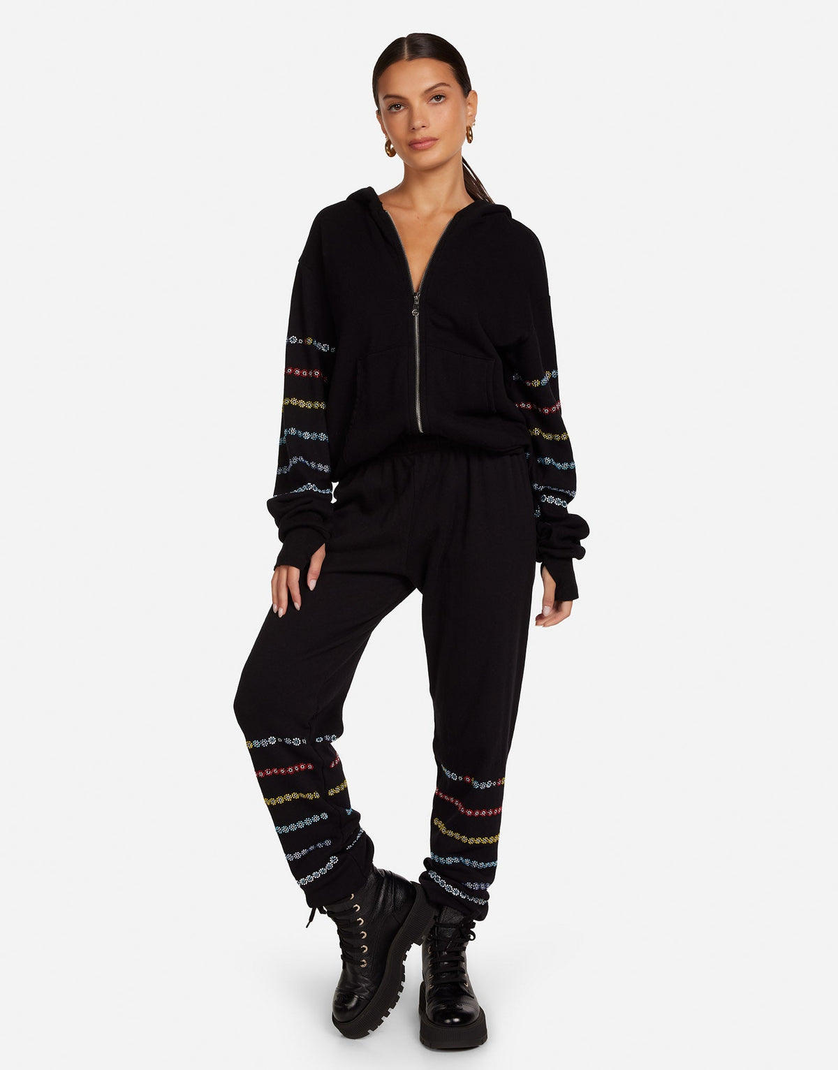 Hezly Crystal Evil Eye Stripe