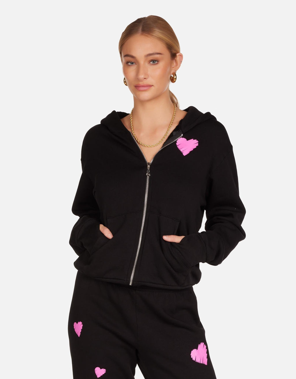 Hezly X Pink Scribble Heart