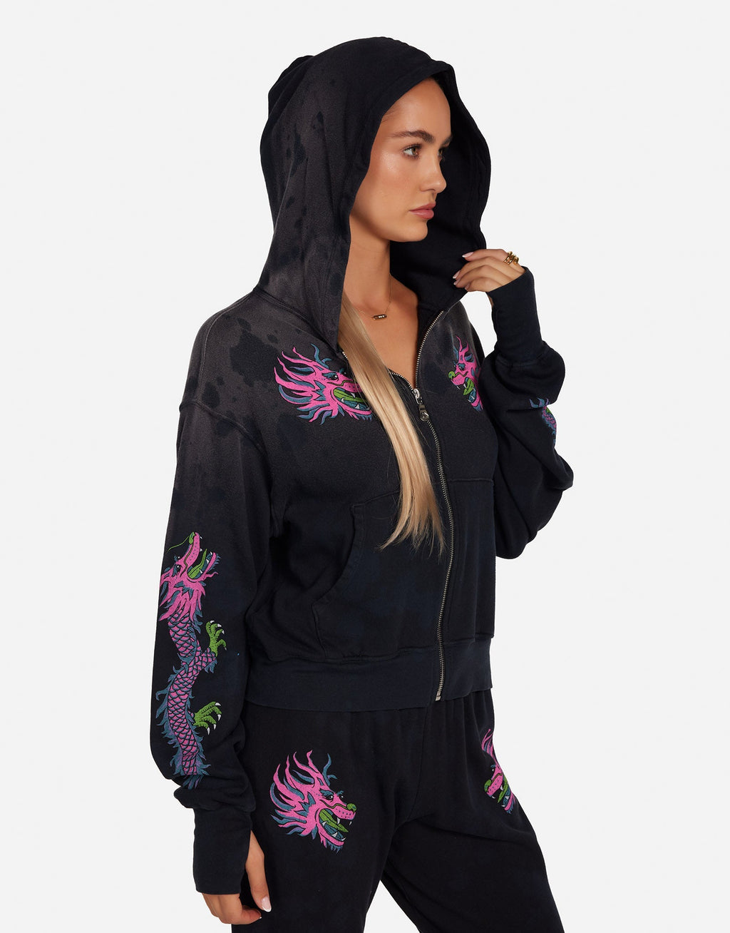 Hezly Vintage Pink Dragon