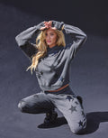 Lainey Black Crystal Multi Stars