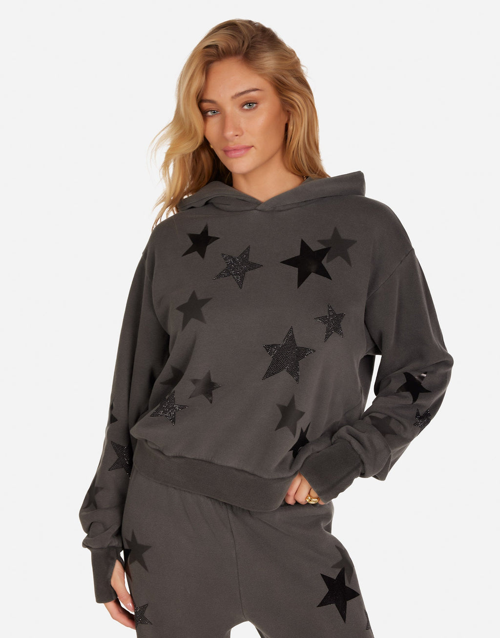 Lainey Black Crystal Multi Stars
