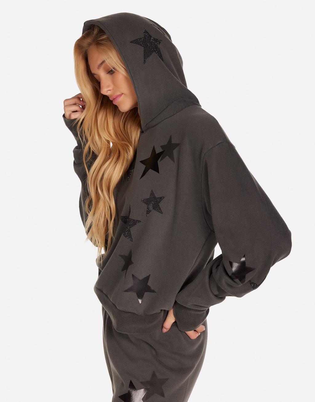 Lainey Black Crystal Multi Stars