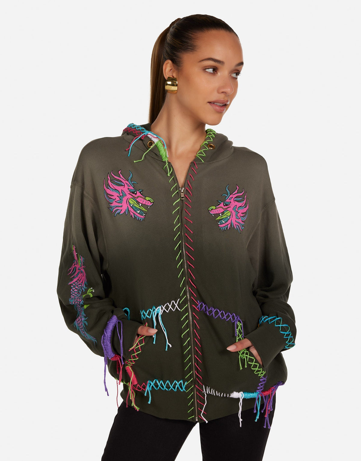 Sofie X Vintage Pink Dragon