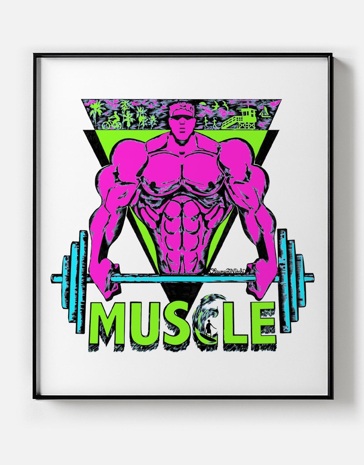 Canvas Beach Muscle