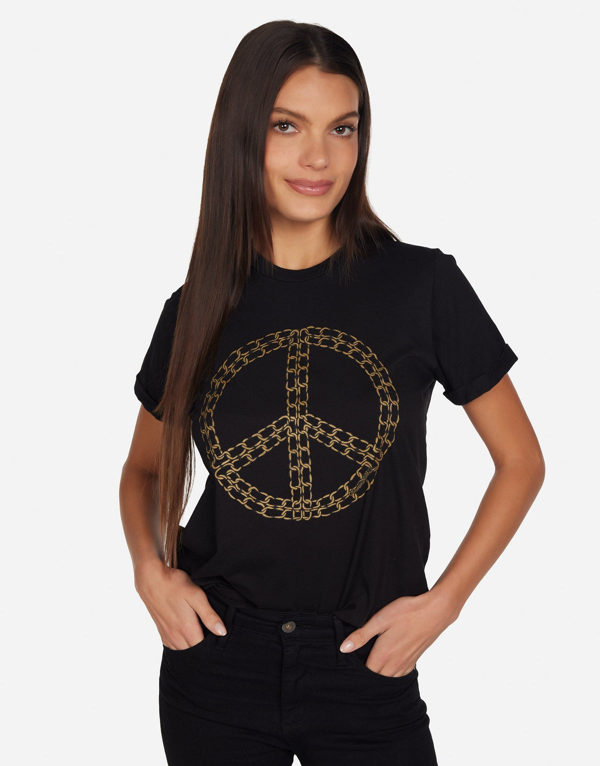 Edda Gold Chain Peace