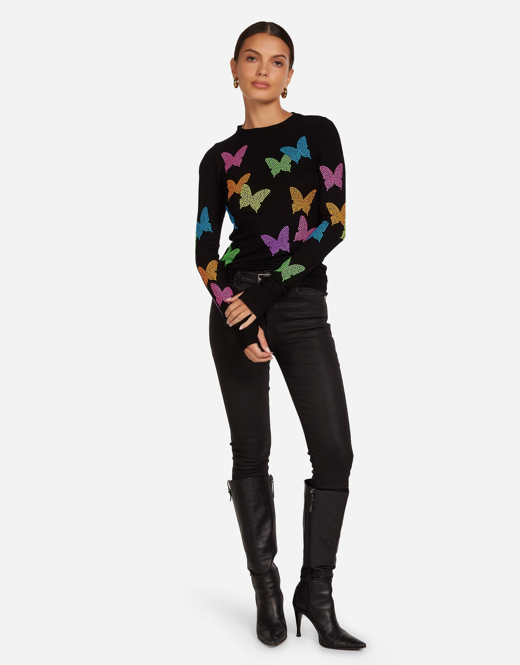 McKinley Neon Stud Butterflies