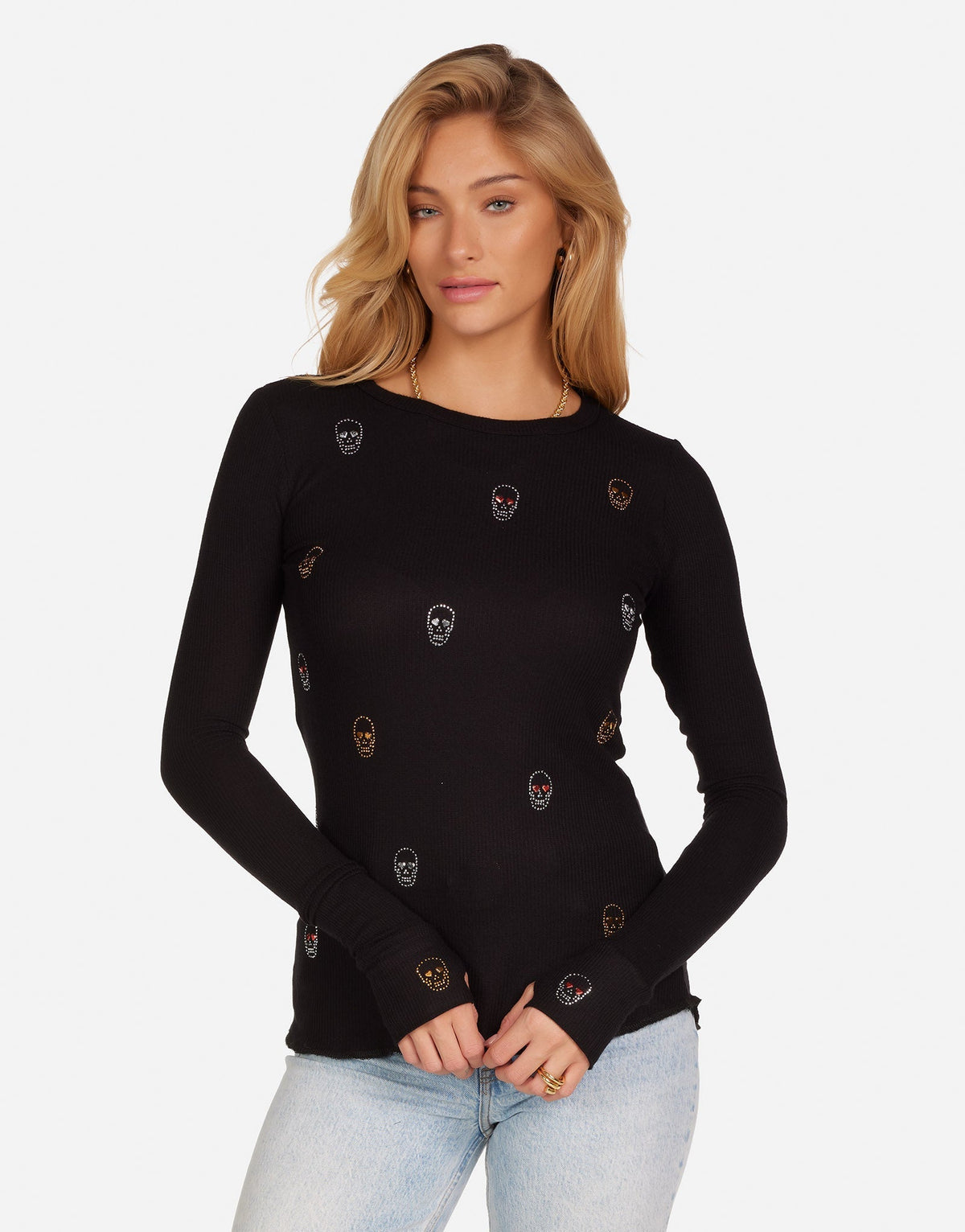 McKinley Stud Heart Eye Skulls