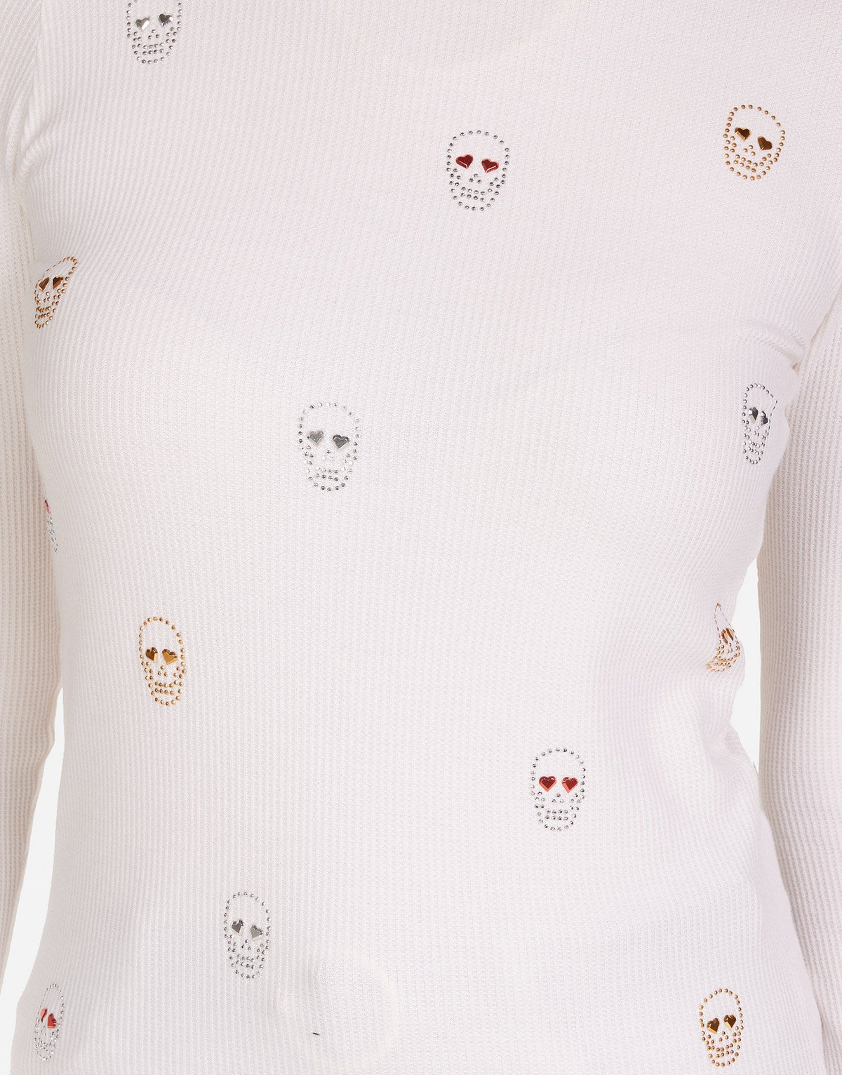 McKinley Stud Heart Eye Skulls