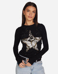 McKinley Crystal Metallic Butterfly Star