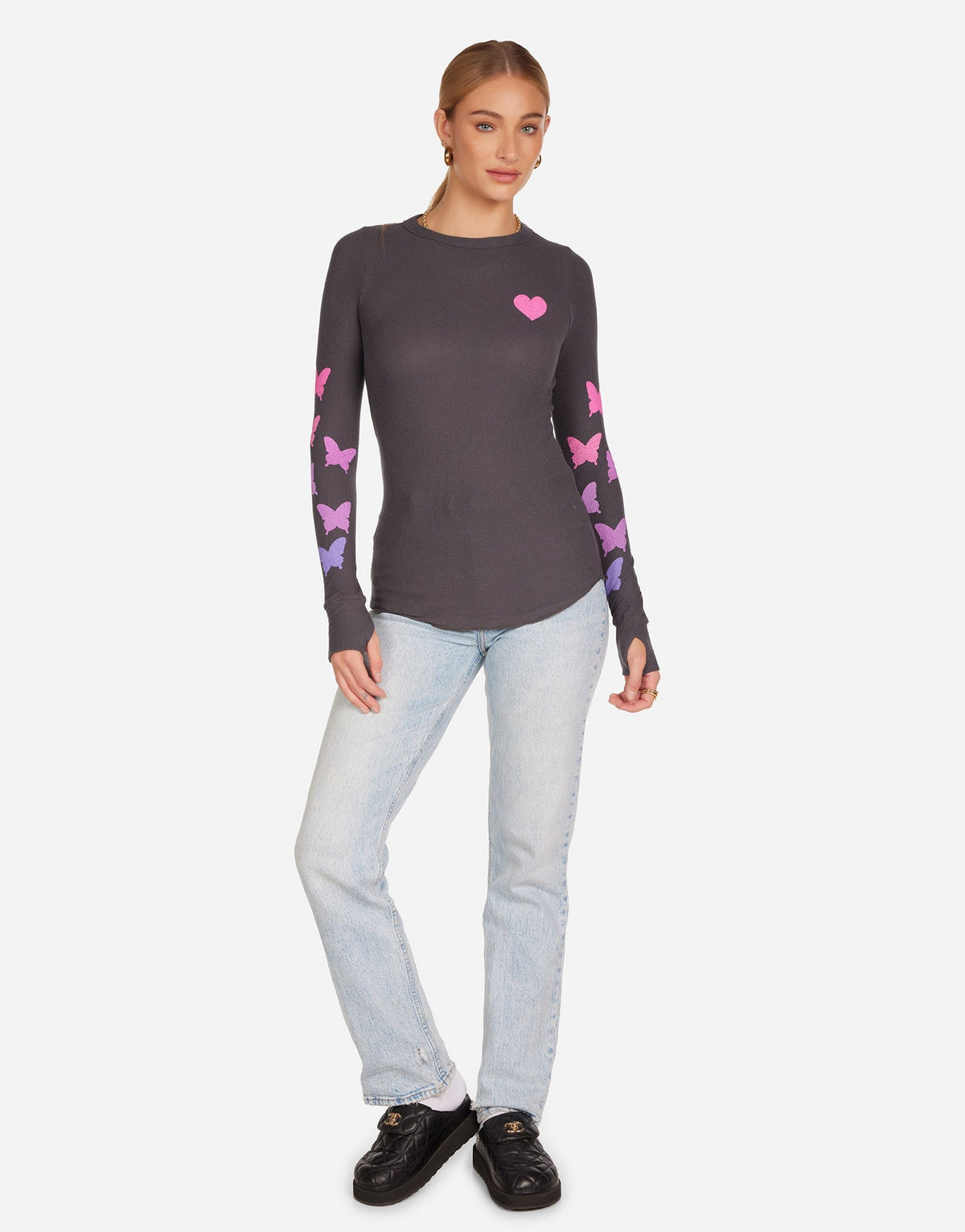 McKinley Ombré Butterfly Heart