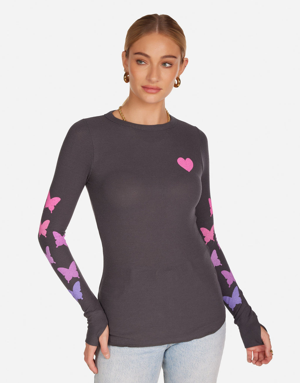 McKinley Ombré Butterfly Heart