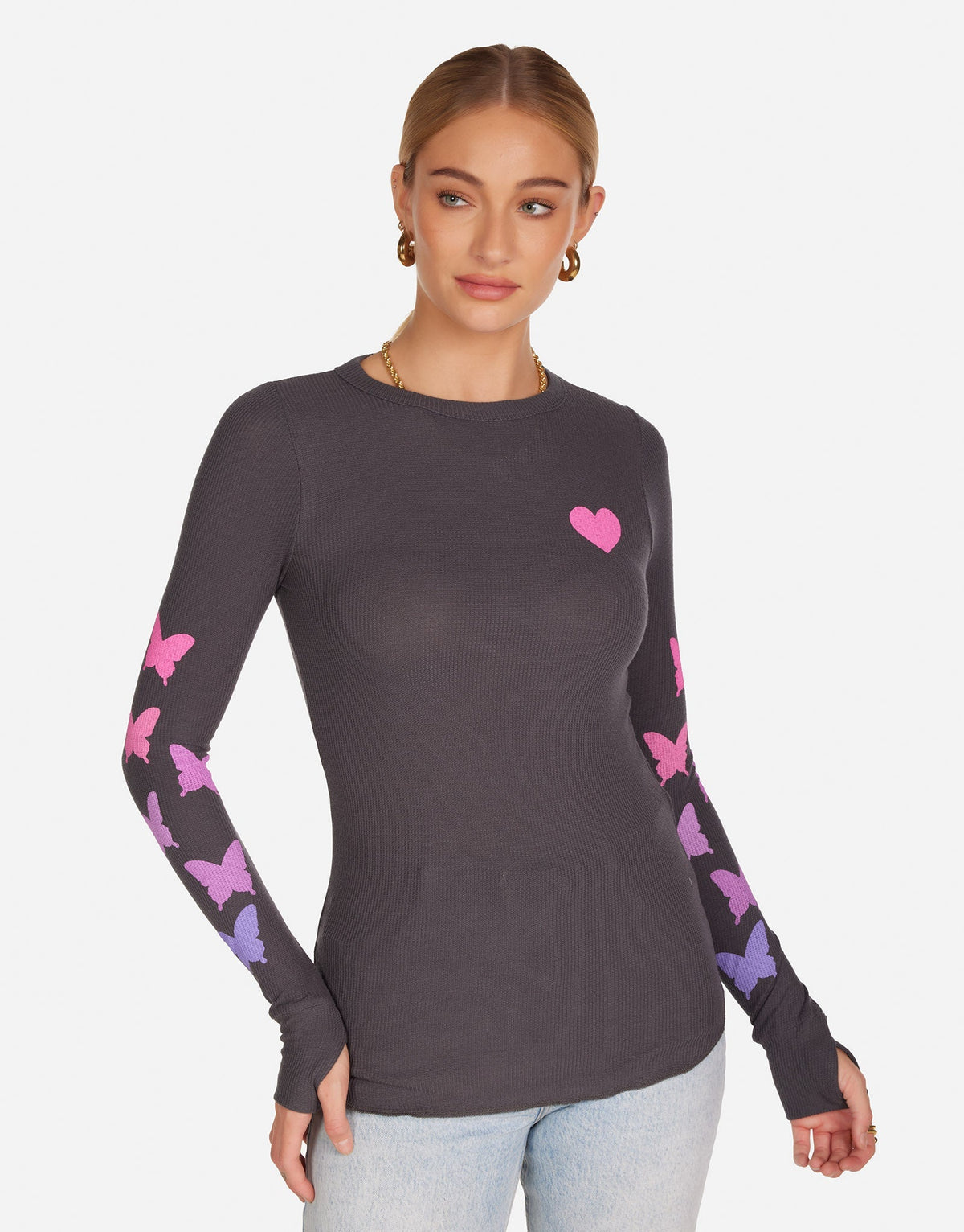 McKinley Ombré Butterfly Heart