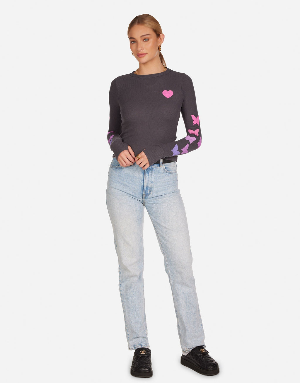 McKinley Ombré Butterfly Heart