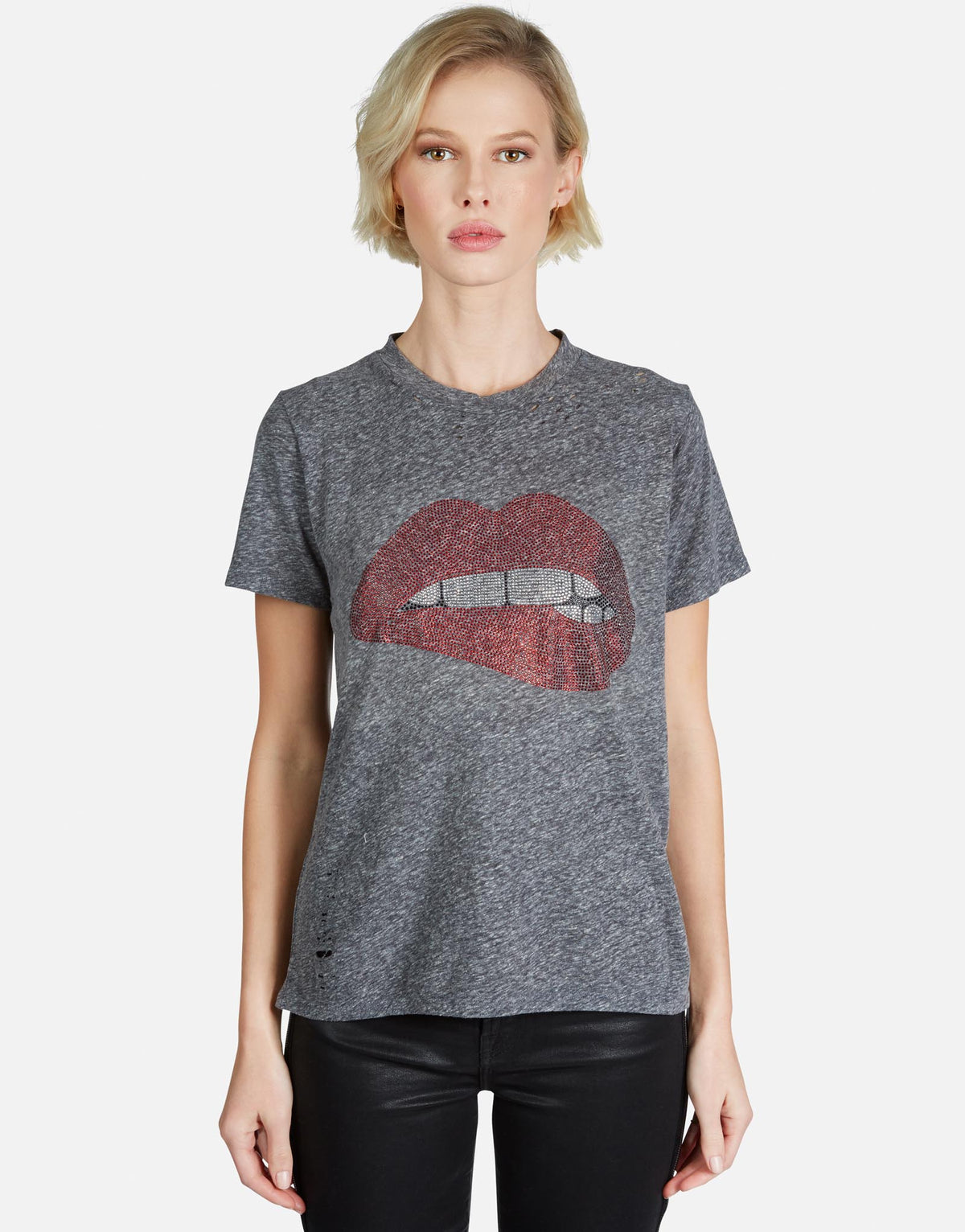 Capri Crystal Biting Lip