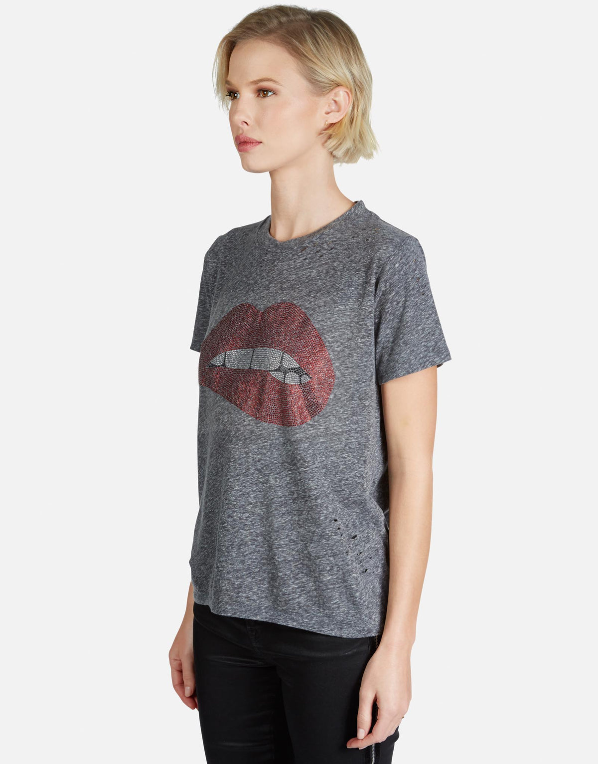 Capri Crystal Biting Lip
