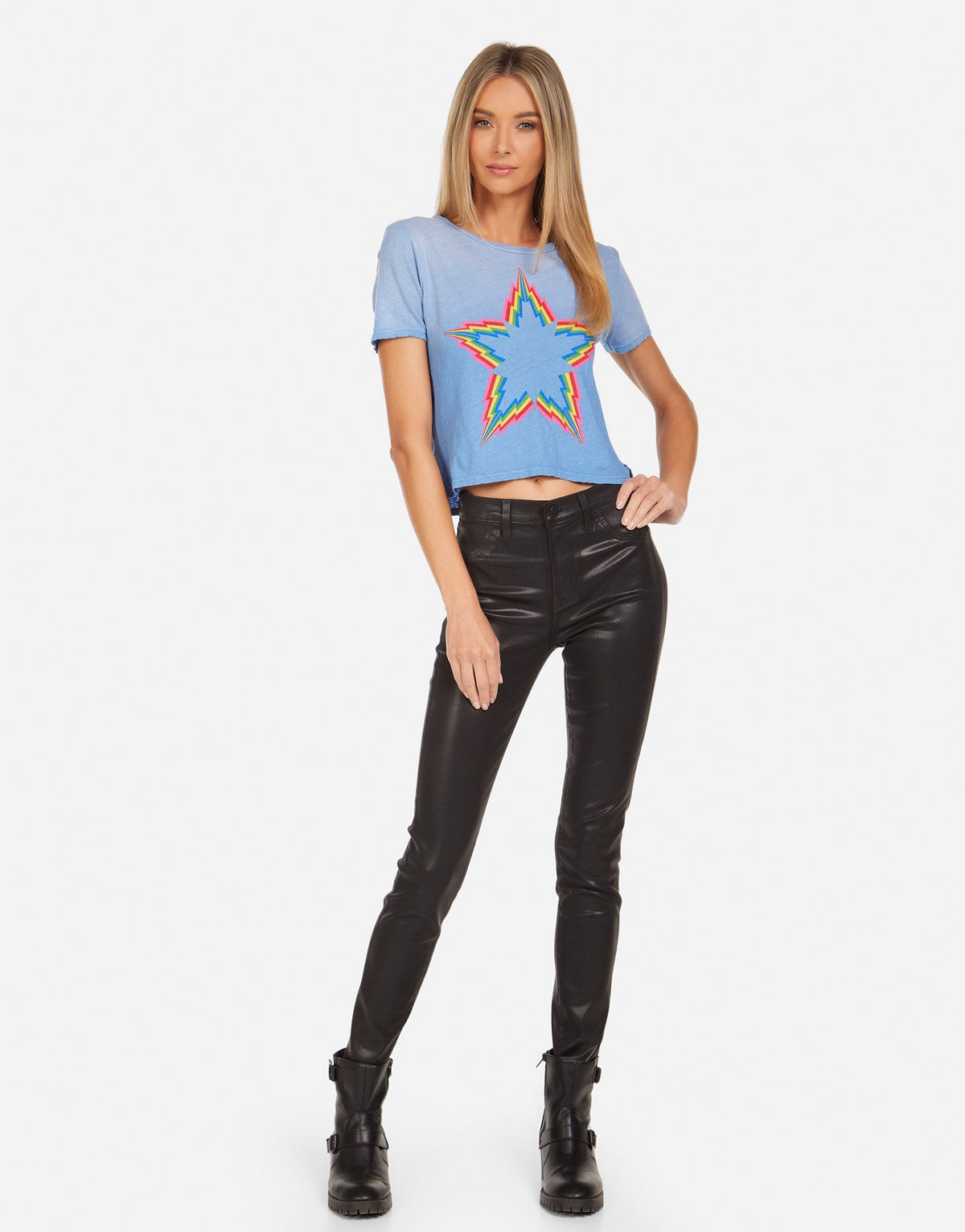 Adeline Rainbow Lightning Star