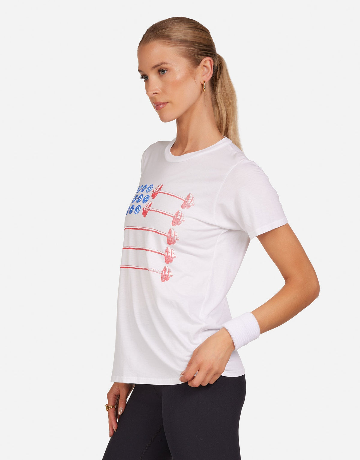 Ruthie Barbell Flag
