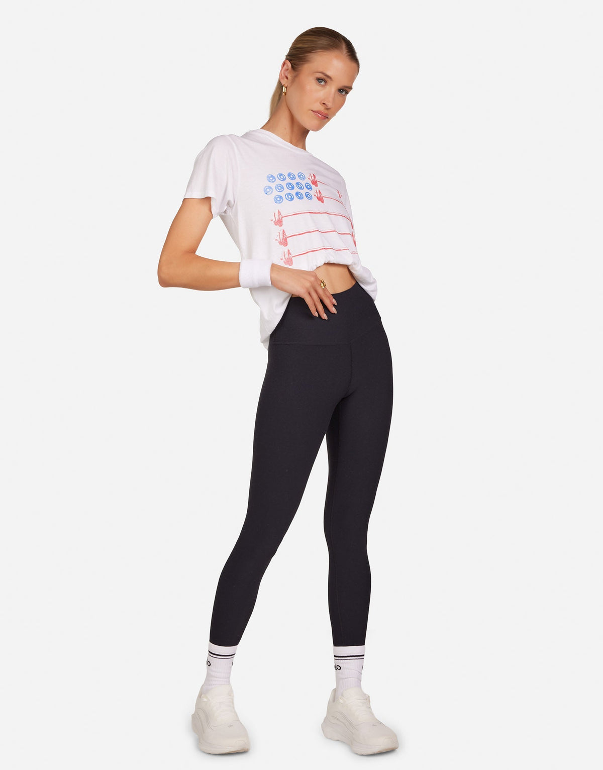 Ruthie Barbell Flag