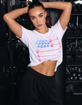 Ruthie Barbell Flag