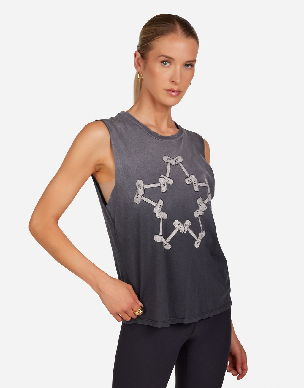 Kerry Metallic Dumbbell Star
