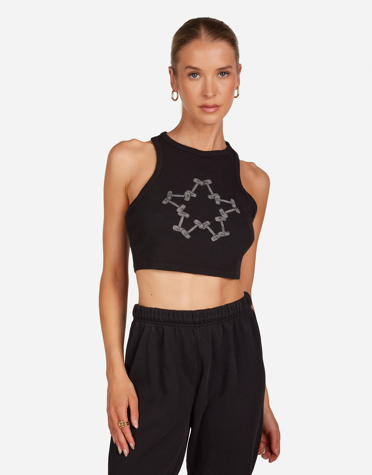Mabrie Metallic Dumbbell Star