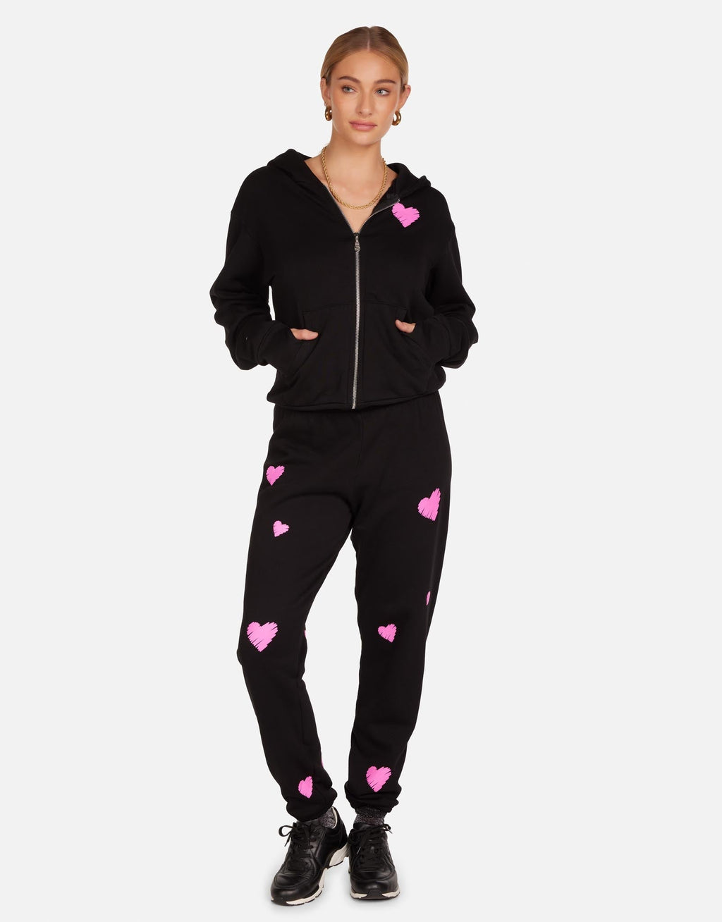 Tanzy X Pink Scribble Heart