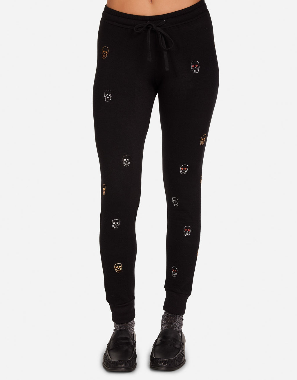 Jess Stud Heart Eye Skulls