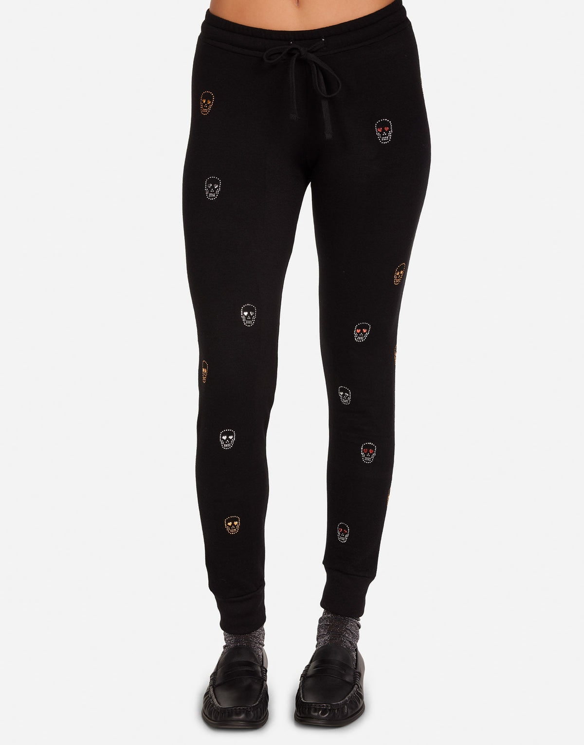 Jess Stud Heart Eye Skulls