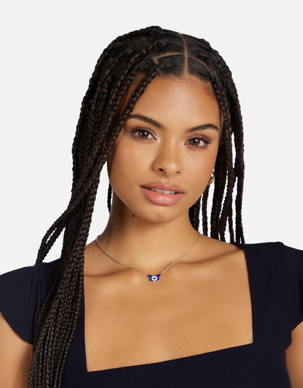Maripol Butterfly Evil Eye Necklace