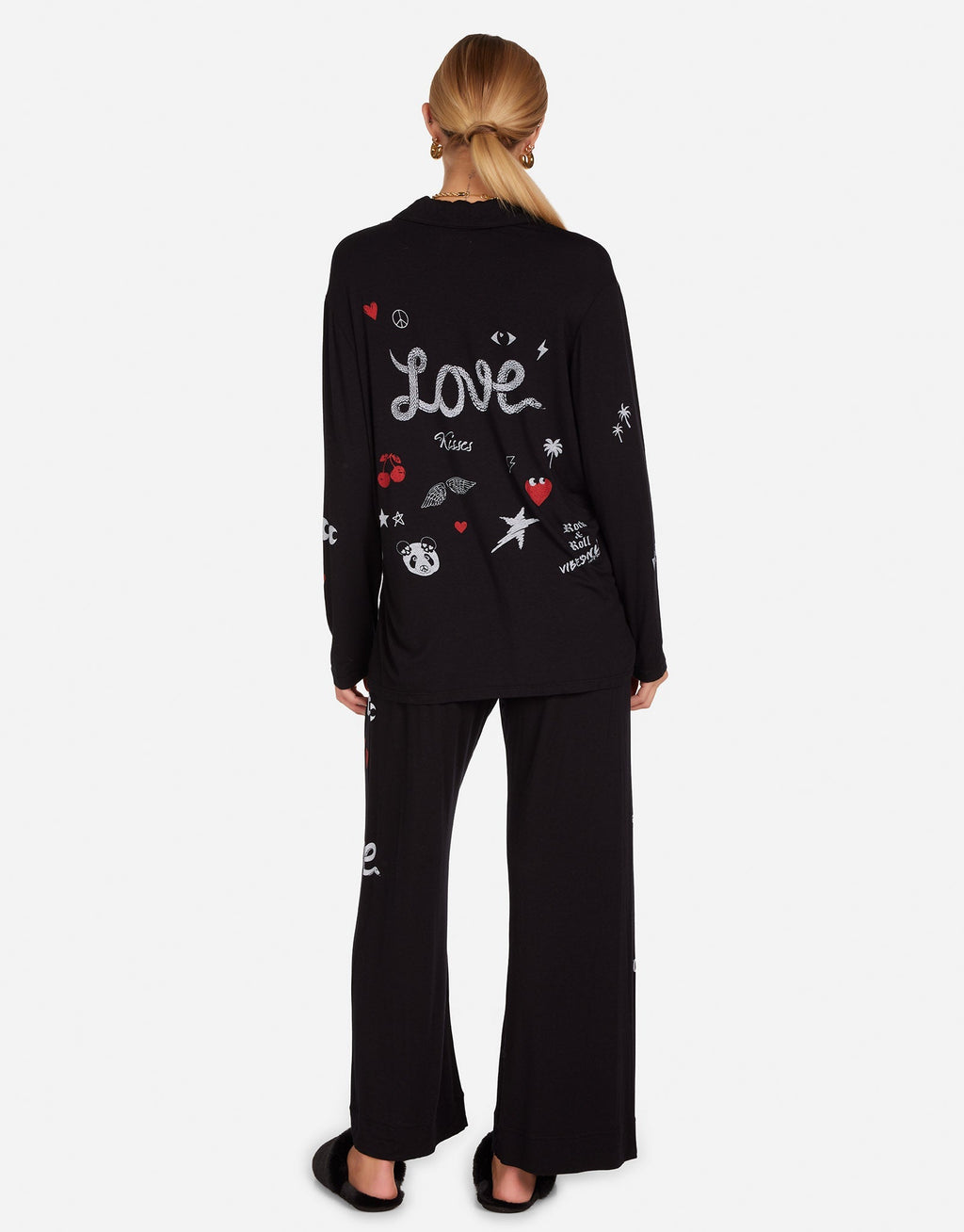Alison Snake Love Elements Pajama Set