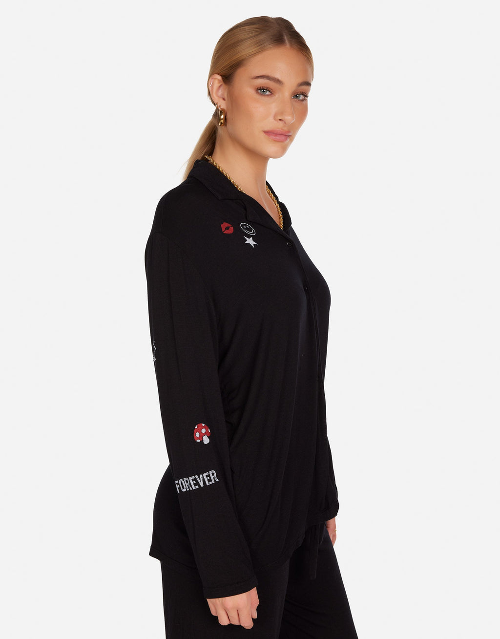 Alison Snake Love Elements Pajama Set