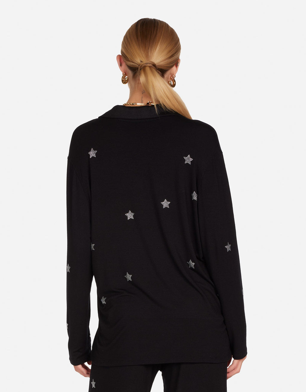 Alison Crystal Mini Stars Pajama Set