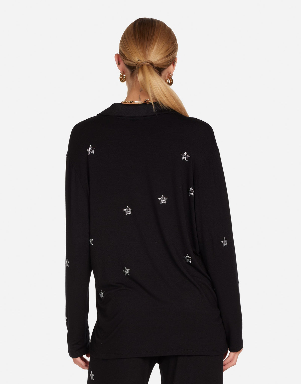 Alison Crystal Mini Stars Pajama Set
