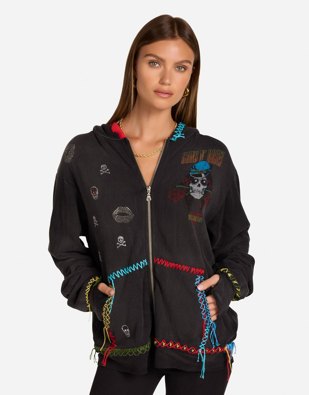 Moira X Guns N' Roses Skull