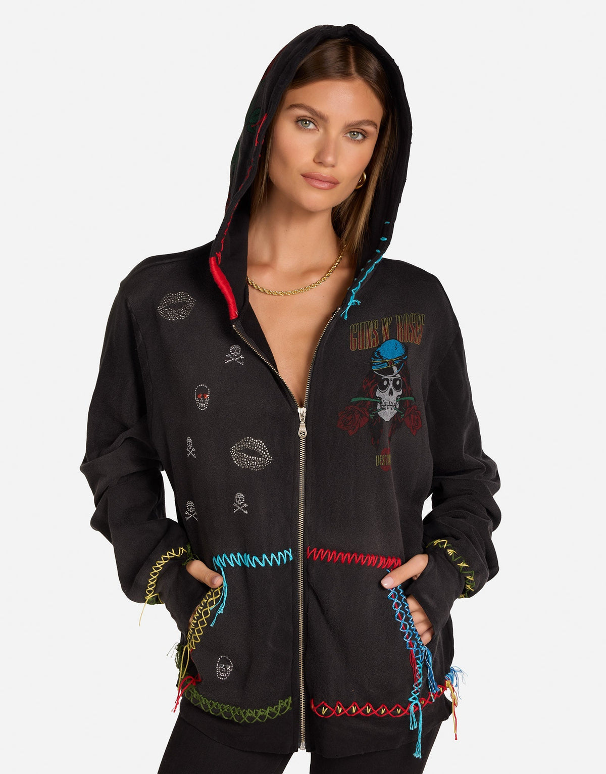Moira X Guns N' Roses Skull