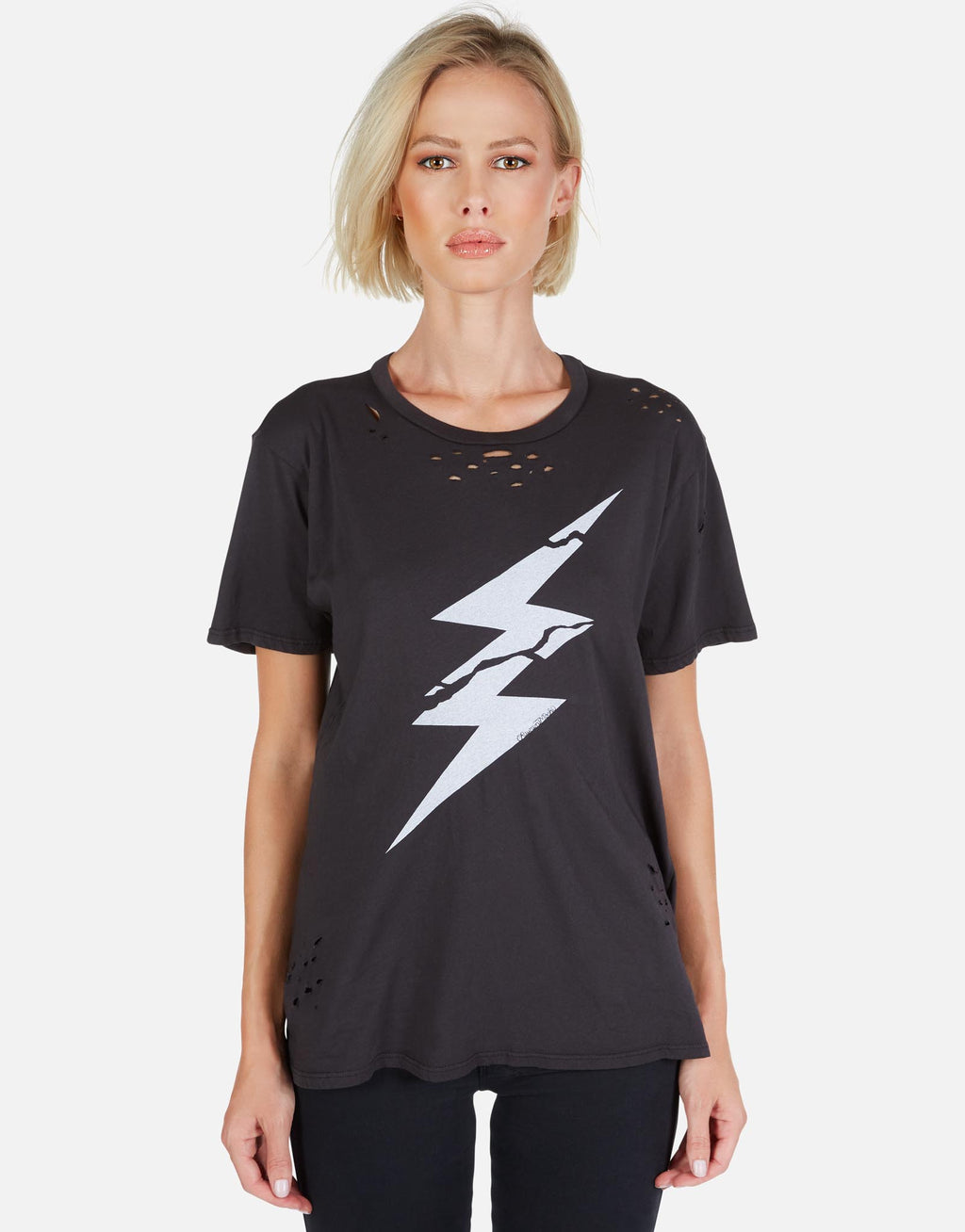Wolf Cracked Lightning Bolt