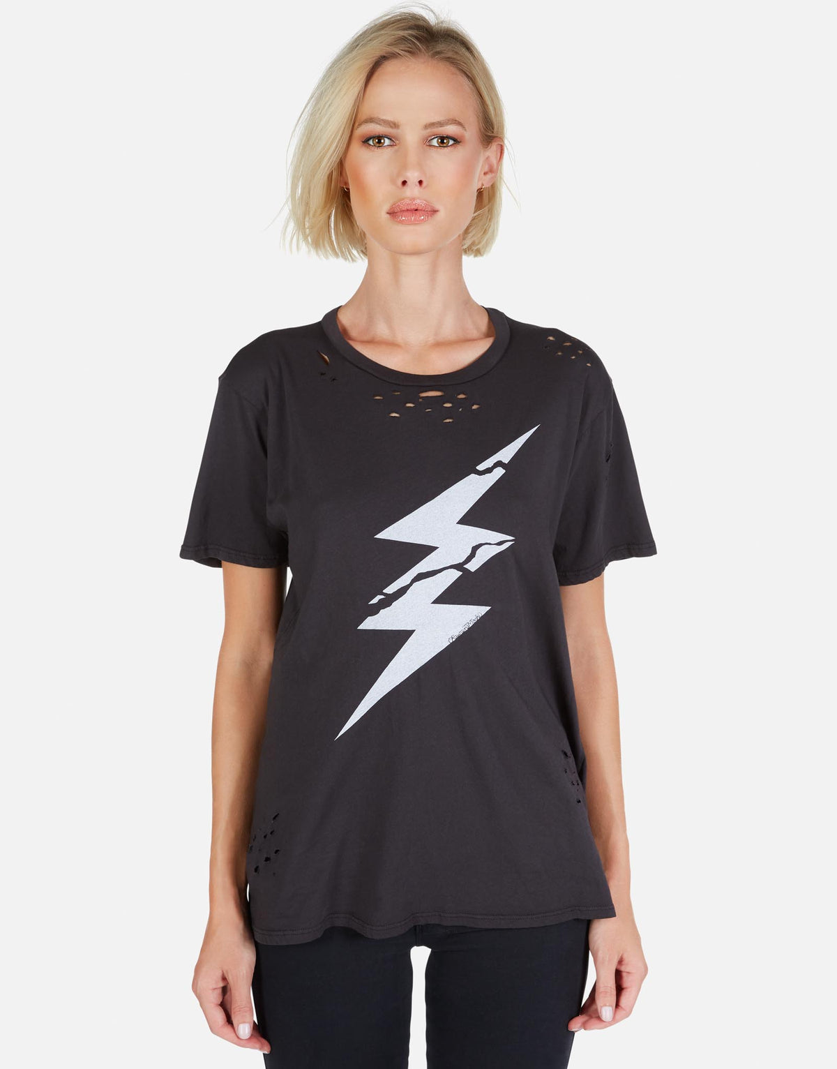 Wolf Cracked Lightning Bolt