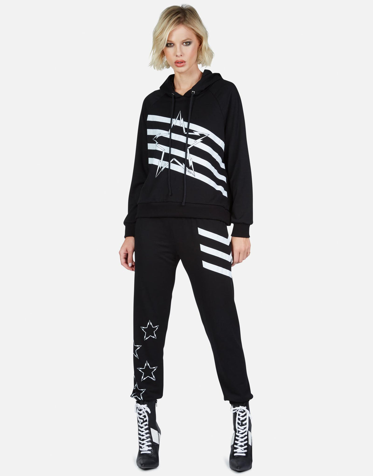 Alana Lightning Bolt Star
