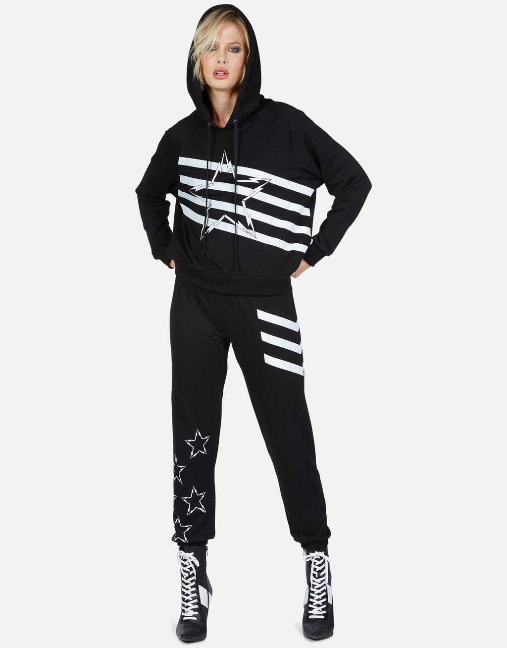 Alana Lightning Bolt Star
