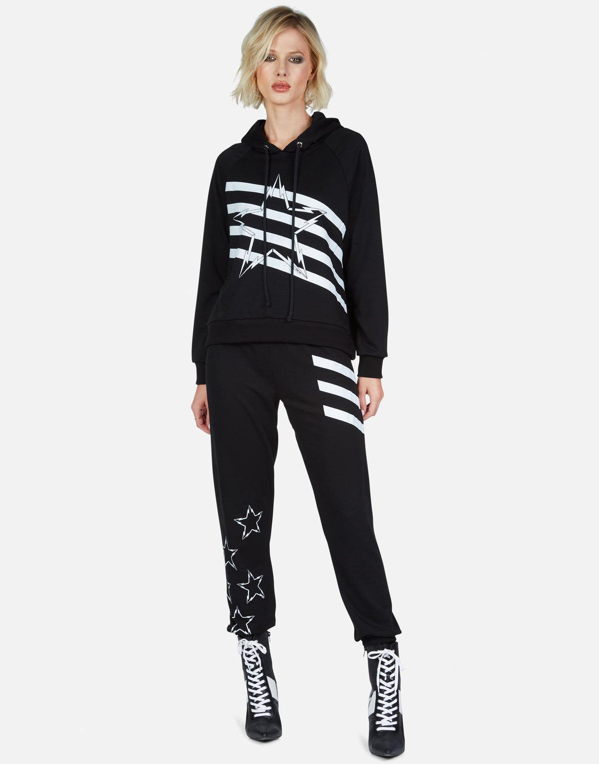 Alana Lightning Bolt Star